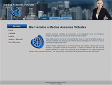 Tablet Screenshot of mediosasesores.com